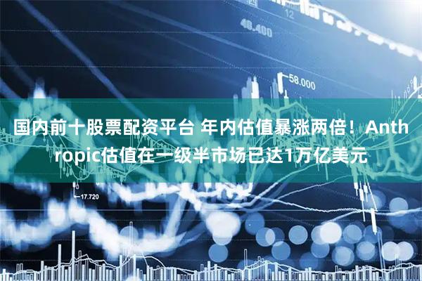 国内前十股票配资平台 年内估值暴涨两倍！Anthropic估值在一级半市场已达1万亿美元
