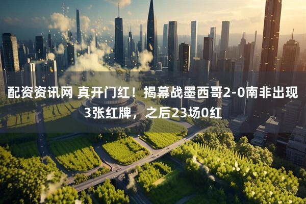 配资资讯网 真开门红！揭幕战墨西哥2-0南非出现3张红牌，之后23场0红